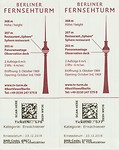 Tickets Fernsehturm