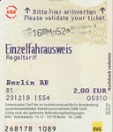 Ticket S-Bahn