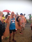 Gehaald!! Top prestatie, koud, nat , maar erg blij en tevreden.5 uur 8 min.