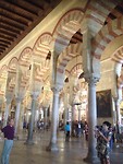 Pilarenwoud in Mezquita moskee