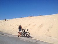 De duinenweg bij Tarifa