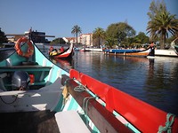 Met de gondel in Aveiro