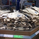 De stokvis in de winkel(bacalhau)