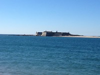 Het fort bij Caminha