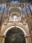 Onderdeel van de kathedraal in Santiago