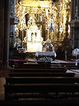 In de kathedraal van Santiago