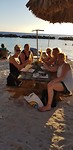 Mambobeach , lekker eten met de meiden