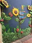 Kunst op de muren in Willemstad