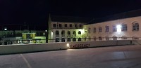 Het ziekenhuis bij nacht