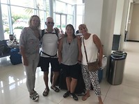 Tjitske, Oeli, Chris en Marianne