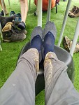 Even rust en voeten luchten