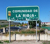 Streek van de Rioja wijn