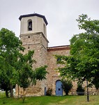 Mooie dorpskerk onderweg