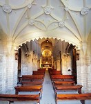 Even spieken in de kerk
