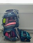De backpack...kg nog onbekend