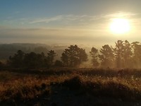 Zon opkomst,magie van de dag