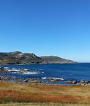 Wandelen stuk langs de kust