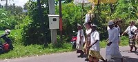 Ceremonie bij Pantai Jasri