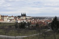 Mooi uitzicht over Praag