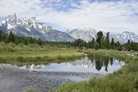 Wandelen bij de Snake River