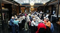 Smakelijke afsluiting in Hasselt, België.