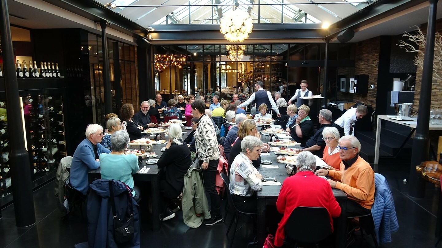 Smakelijke afsluiting in Hasselt, België.