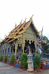 blauwe tempel