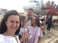 binnenlandse vlucht naar Bangkok