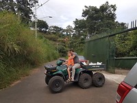 Aankomst bij El Salto Ecolodge