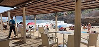 Rode vlag @Cala Vicenc
