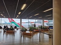 We vliegen met Kenia Airways, via Nairobi