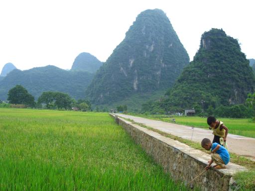 Platteland van Yangshuo