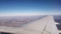 Uitzicht vliegtuig Johannesburg