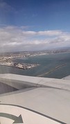 Uitzicht vliegtuig Port Elizabeth