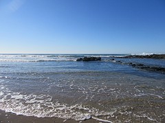 Op het strand bij Coffee Bay