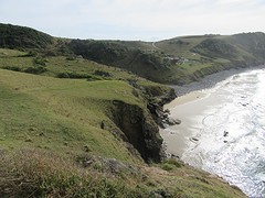 Uitzicht tijdens de hike