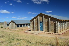 Een school in Lesotho