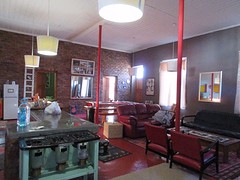 Eerste huis van de roadtrip in Rouxville