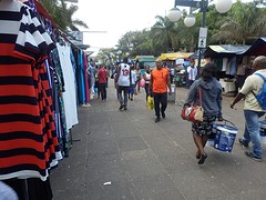Marktje in Durban
