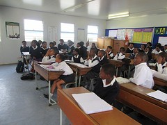Mijn klas tijdens Afrikaans