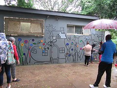 Bezoek tijdens de open dag op de Bathurst primary