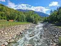 Over de Adige achter Glurns