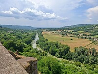 De Tiber vanuit Orte