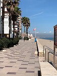 Platja el Pelmares, druk druk druk.....