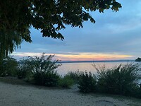 Zonsondergang Bodensee