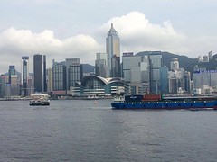 Hongkong vanaf Kowloon