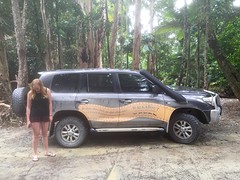 Marieke en 4WD