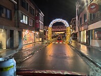 mooie winkelstraat