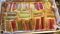Rabarbertaart, heerlijk Dikkie 🤗