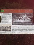 Info bij het oorlogsmonument